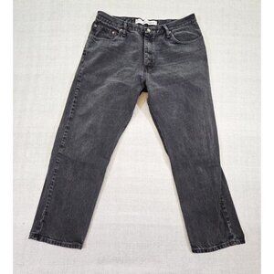 Bailey's‎ Pt. Black Jeans Men's Size 38x30 Straight Blue Denim 100% Cotton